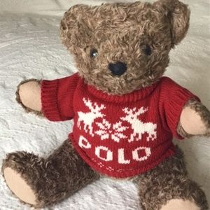 Vintage Polo Ralph Lauren Plush Teddy Bear